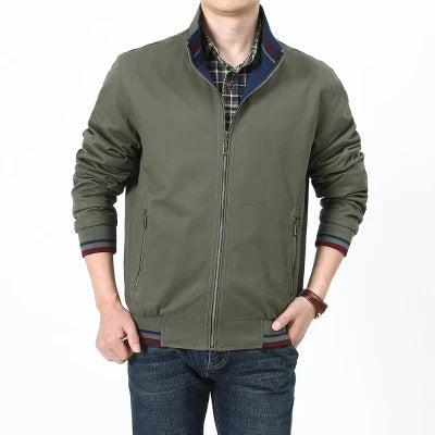 Herren Übergangsjacke Leicht Slim Fit Modern