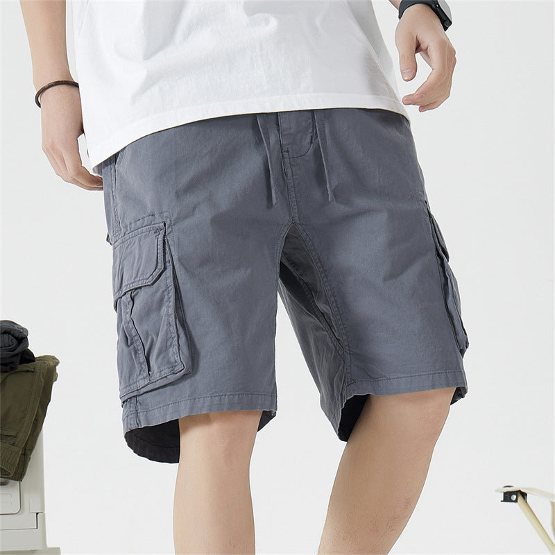 Herren Cargo Shorts Leicht Bequem Mit vielen Taschen