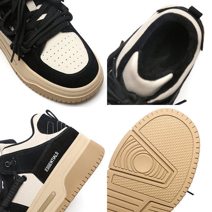 Damen Sneaker Chunky Komfortabel Mit Weicher Sohle