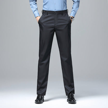Herren Businesshose Elegant Slim Fit Schwarze Hose - BerlinGlamour
