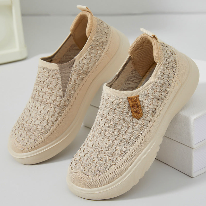 Damen Freizeitschuhe Bequem Slip-On Schuhe Modern
