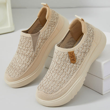 Damen Freizeitschuhe Bequem Slip-On Schuhe Modern