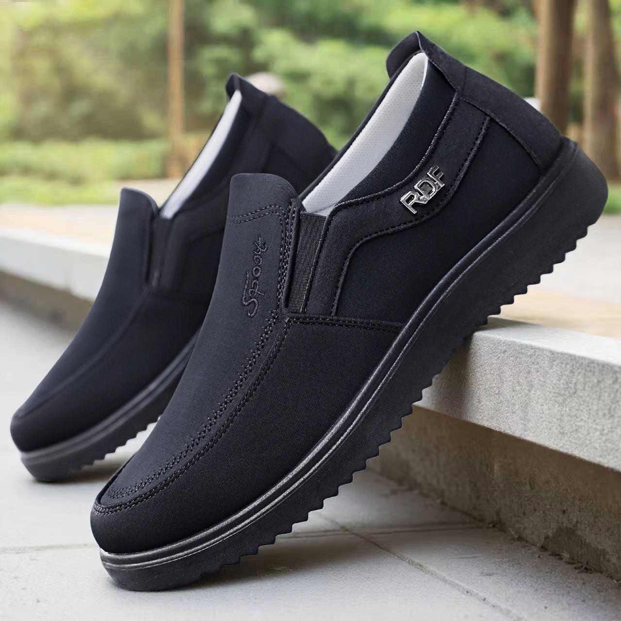 Damen Slip-On Schuhe Bequem Freizeit Schuhe Komfortsohle