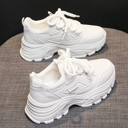 Damen Sneaker Sportlich Modisch Stoßdämpfend