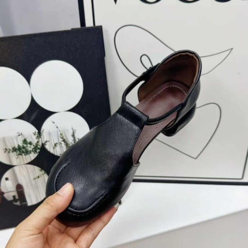Damen Clogs Elegante Riemendesign Schwarz - BerlinGlamour