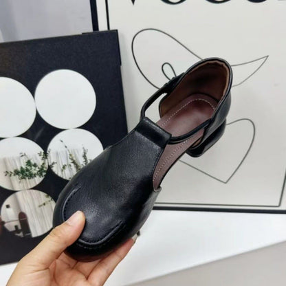 Damen Clogs Elegante Riemendesign Schwarz - BerlinGlamour