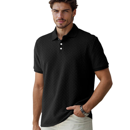 Herren Poloshirt Modern Strukturiert Baumwolle Berlin
