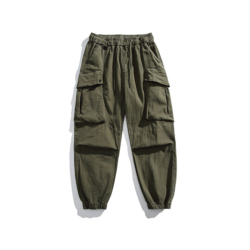 Herren Cargo-Hose elastisch mit vielen Taschen