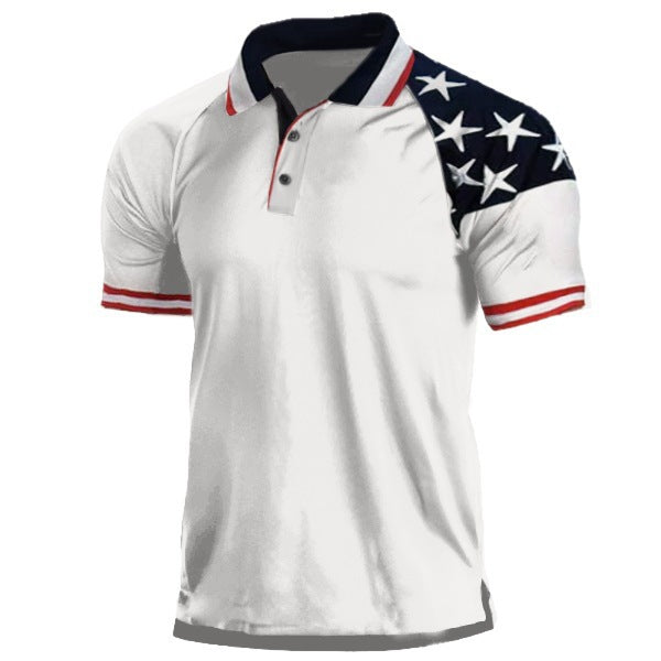 Herren Polohemd Sportlich Patriotisch Berlin - BerlinGlamour