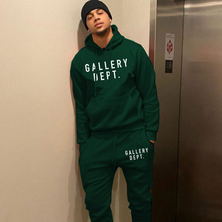 Herren Jogginganzug Set Modern mit Logo Sportlich - BerlinGlamour