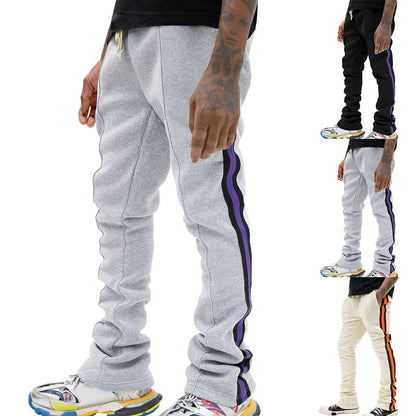 Herren Sportpants mit Kontraststreifen Modern - BerlinGlamour