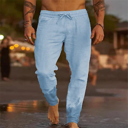 Bequeme Leinenhose Herren Sommer