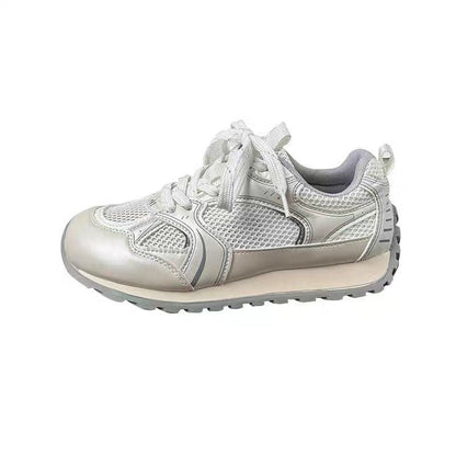 Damen Sneaker Atmungsaktiv Freizeit Schuhe Rutschfest Elegant