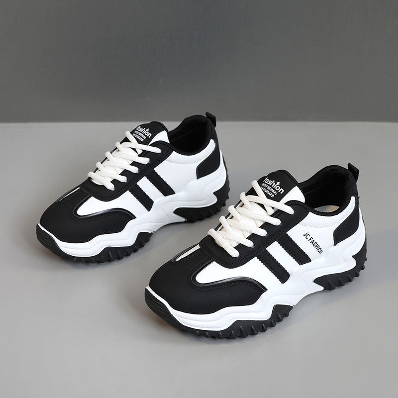 Damen Sneaker Sportlich Laufschuhe Atmungsaktiv Rutschfest