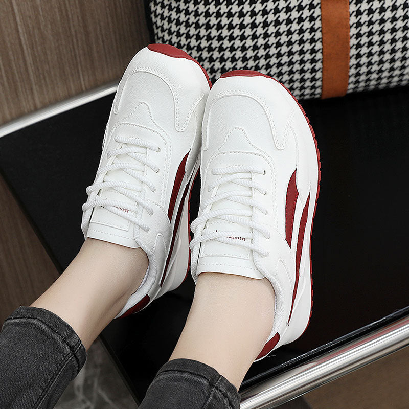 Damen Sneaker Sport atmungsaktiv Mesh Laufschuhe