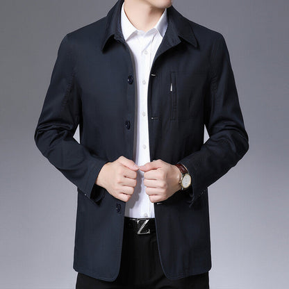 Herren Freizeitjacke Elegante Casual Modern