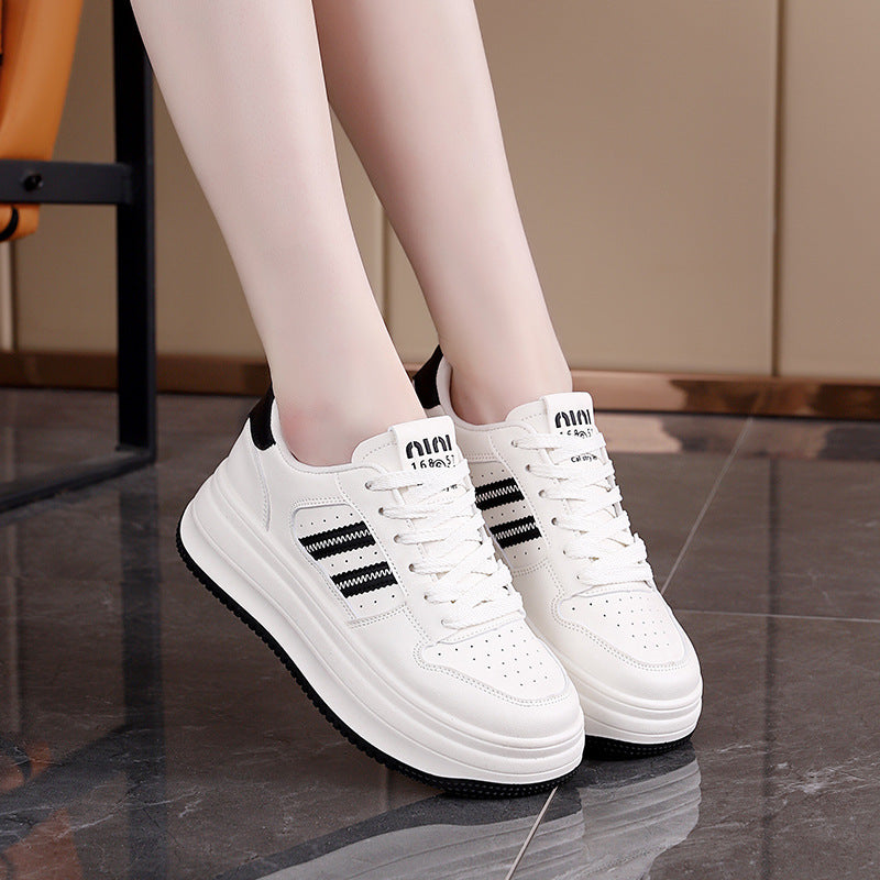 Damen Sneaker Plattform Schuhe Modern Stil