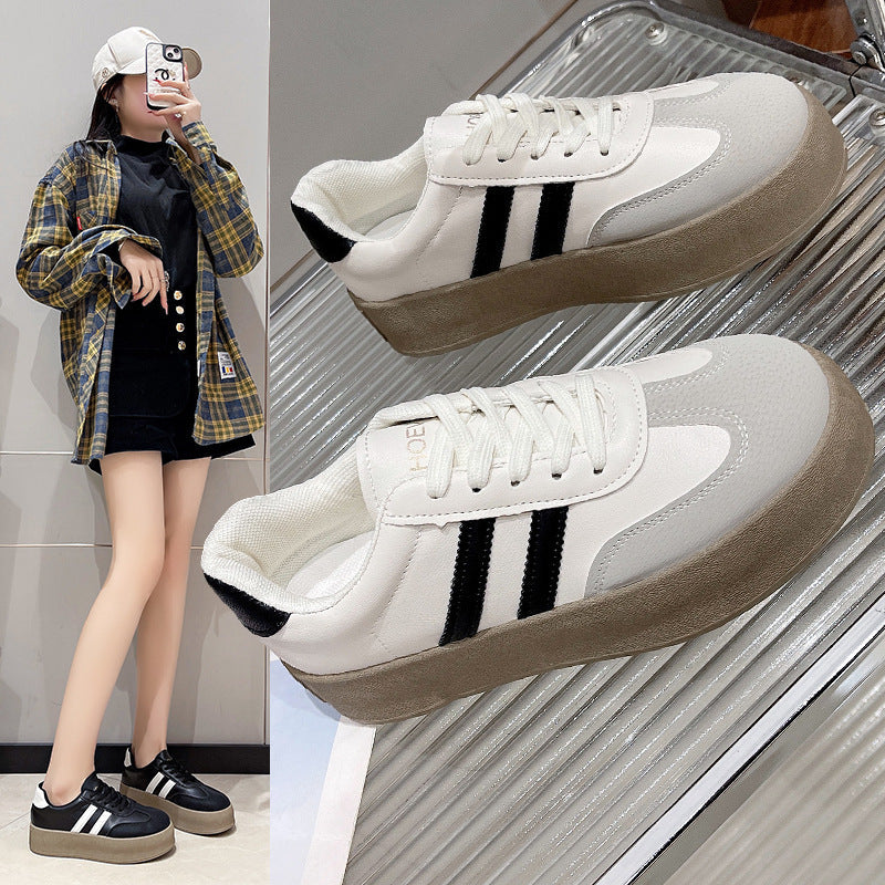 Damen Sneaker Plattform Schuhe Moderne Dämpfung - BerlinGlamour