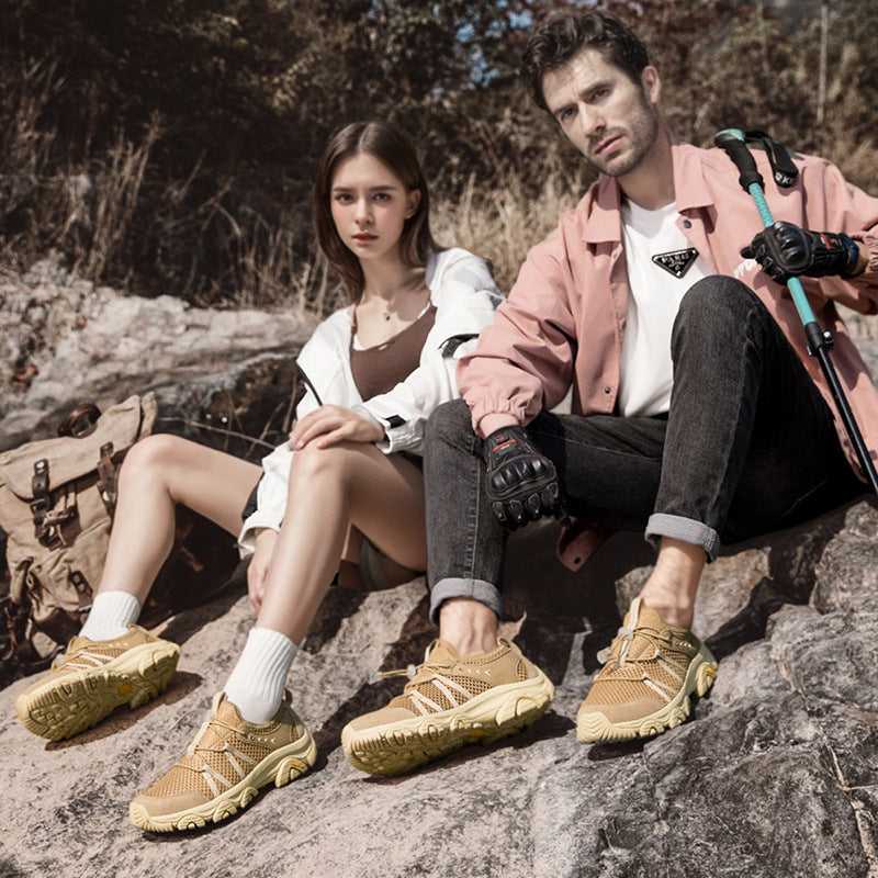 Damen Sneaker Atmungsaktiv Outdoor Rutschfest Ergonomisch - BerlinGlamour