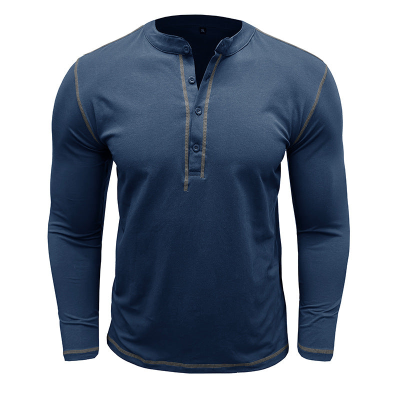 Herren Langarmshirt Atmungsaktiv Elegantes Design