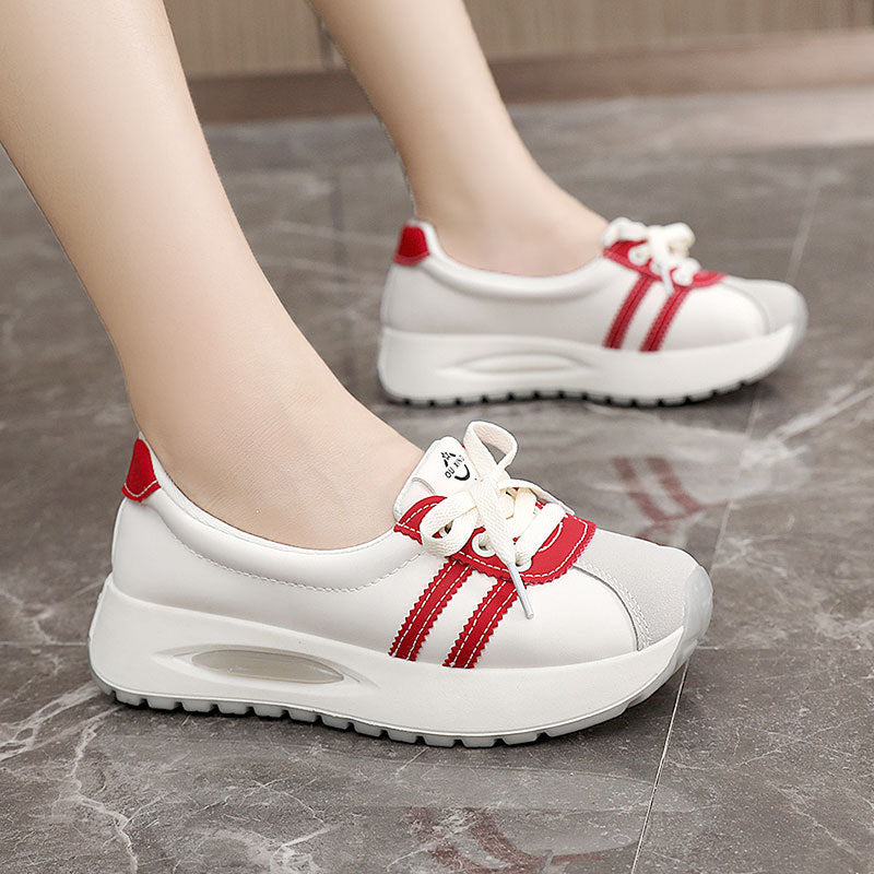 Damen Sneaker Bequem Freizeitschuh mit Dämpfung Sportlich
