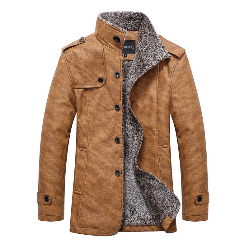 Herren Winterjacke Modern mit Weichem Innenfutter