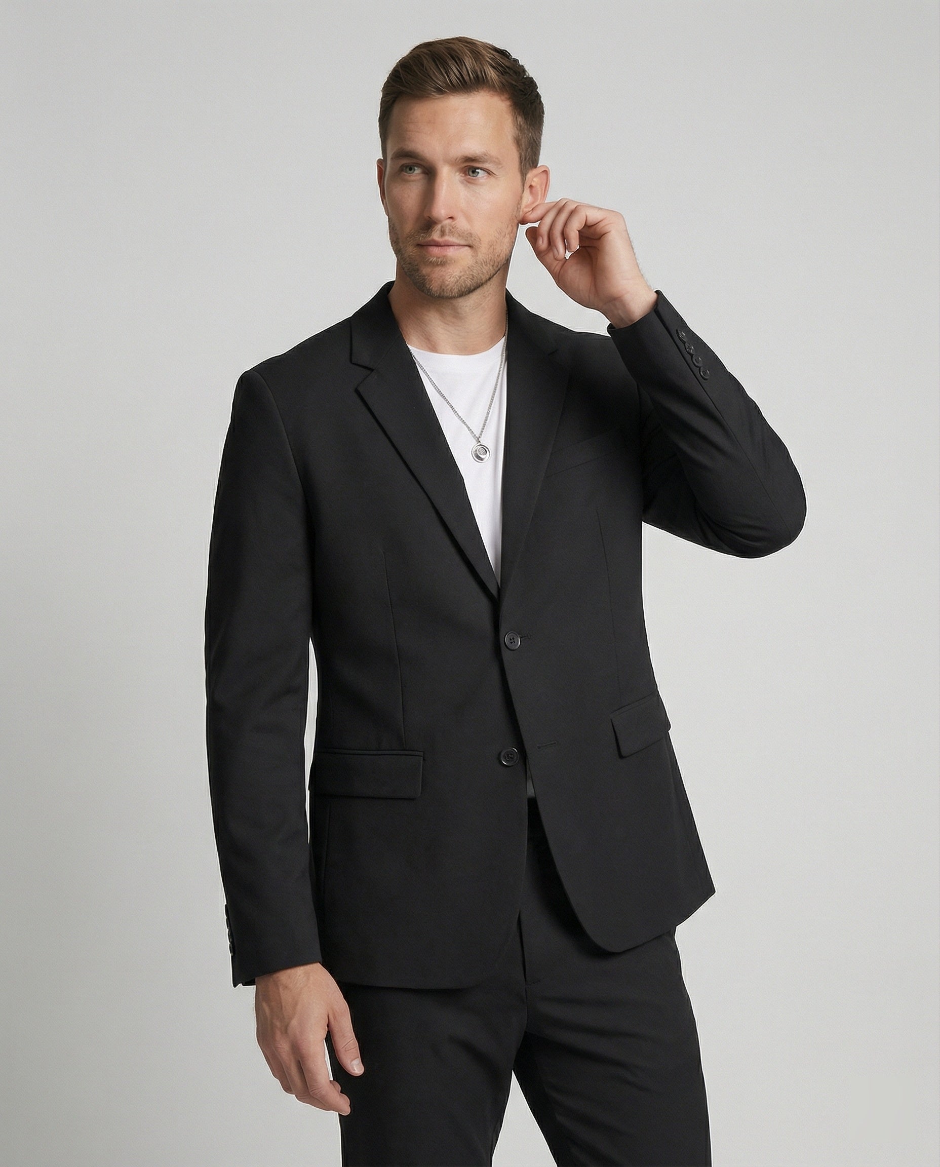 Herren Blazer Sakko Elegant Modern Frühjahr Herbst - BerlinGlamour