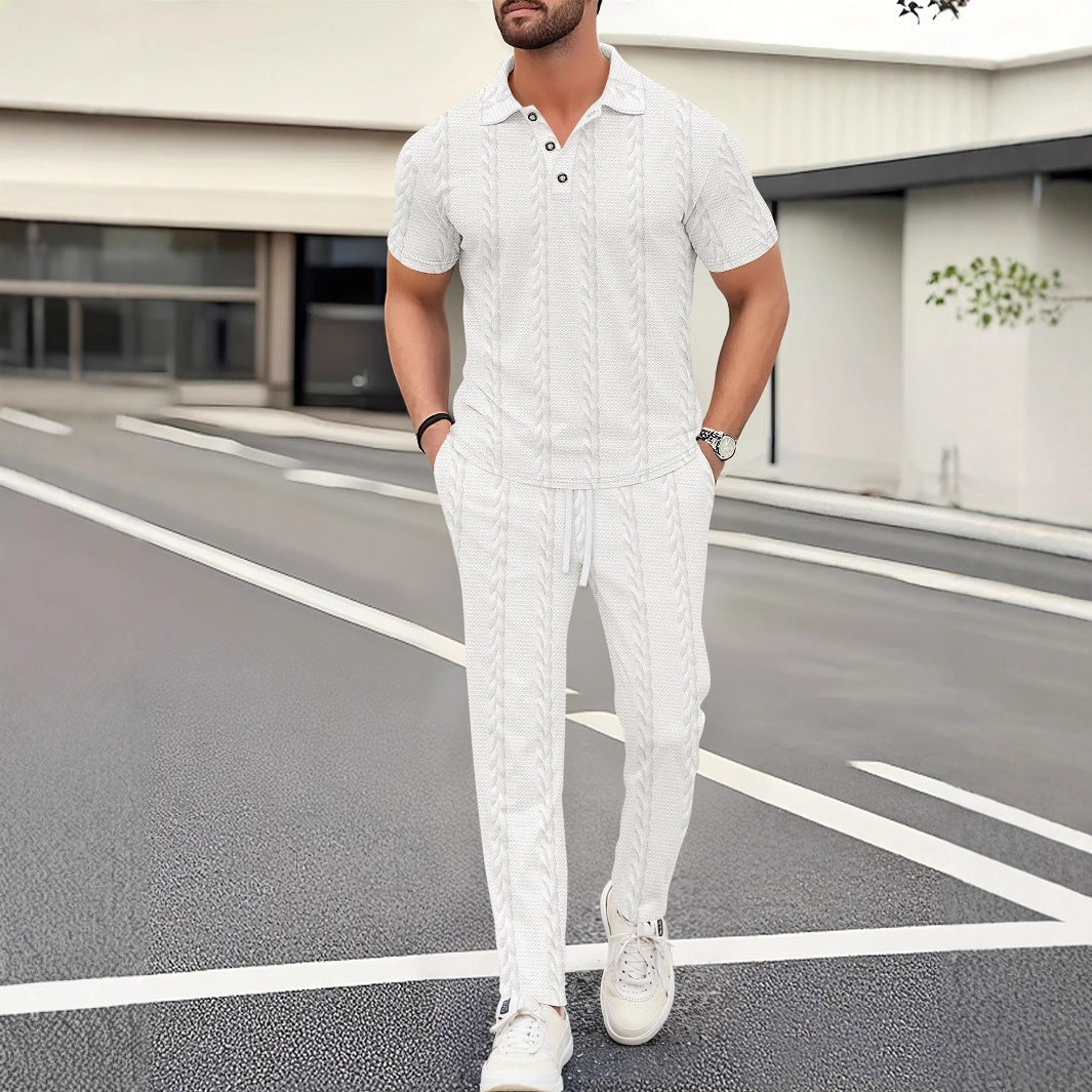 Herren Freizeitanzug Bequem Jogginghose Sportlich Modern - BerlinGlamour