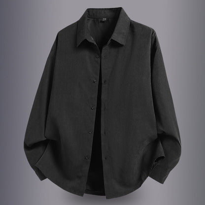 Herren Overshirt Leicht Baumwolle Bequem Schnitt