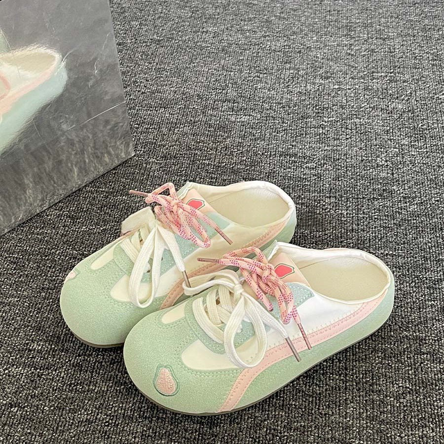 Damen Sneaker Blumenmuster atmungsaktiv Modern