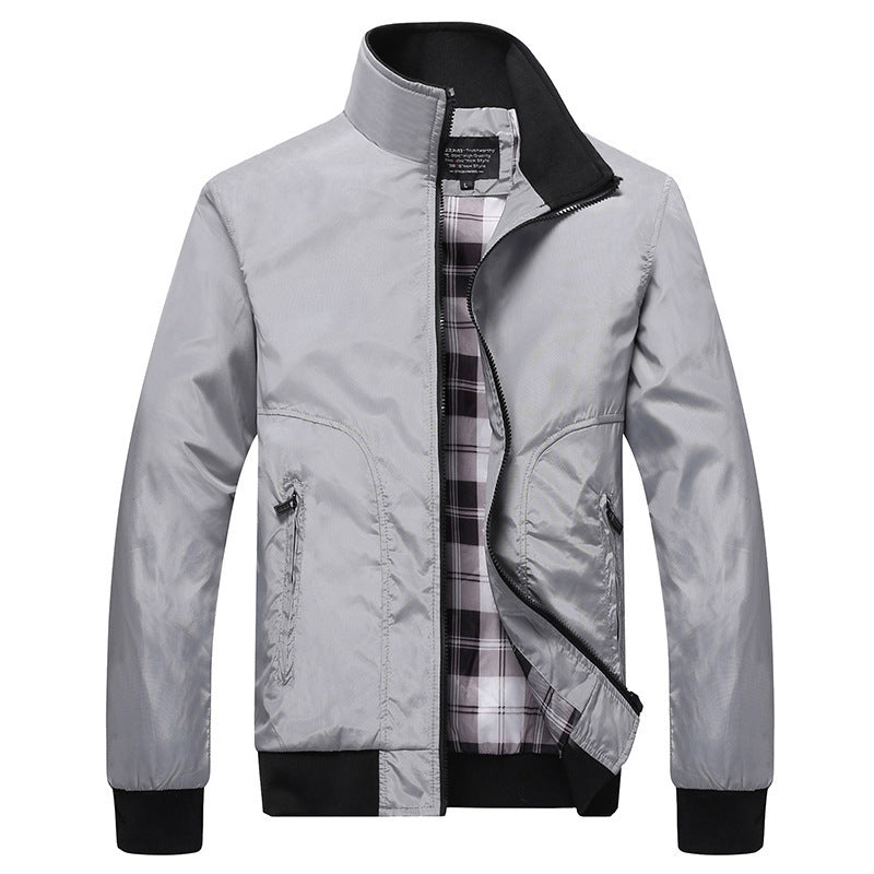 Herren Freizeitjacke Urban Style Kragen Modern