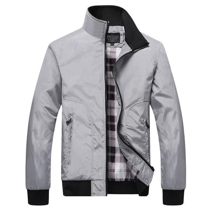 Herren Freizeitjacke Urban Style Kragen Modern