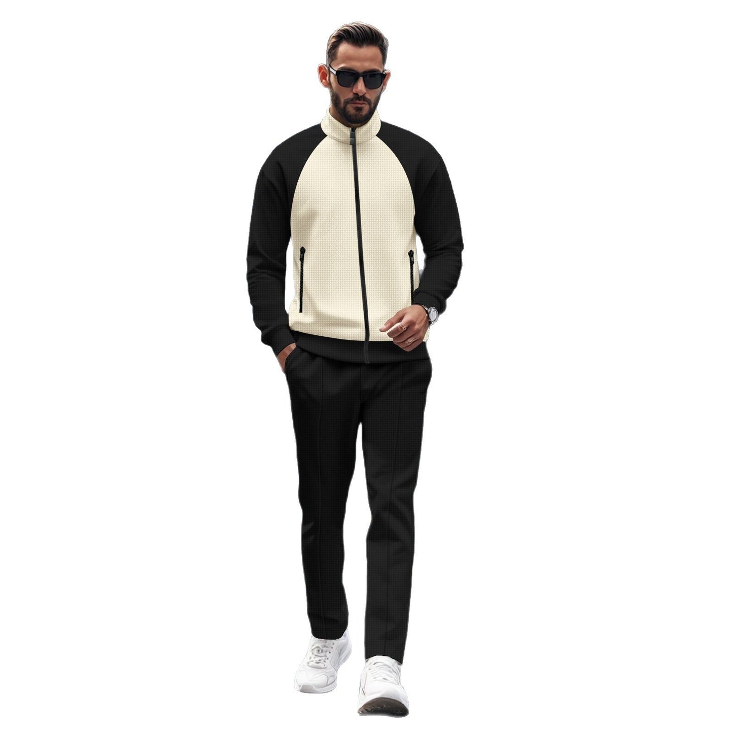 Herren Sportjacke Bequem Passform Modern Design