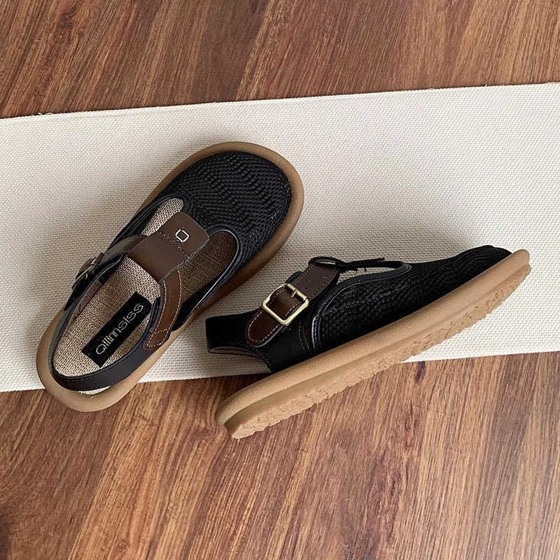 Damen Sandalen Atmungsaktiv Komfortabel Verstellbar