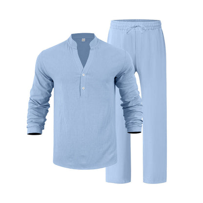 Herren Schlafanzug Bequem Glamour Schwarz