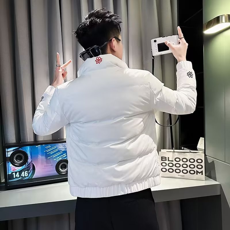 Herren Steppjacke Leicht Sportlich Mit Taschen