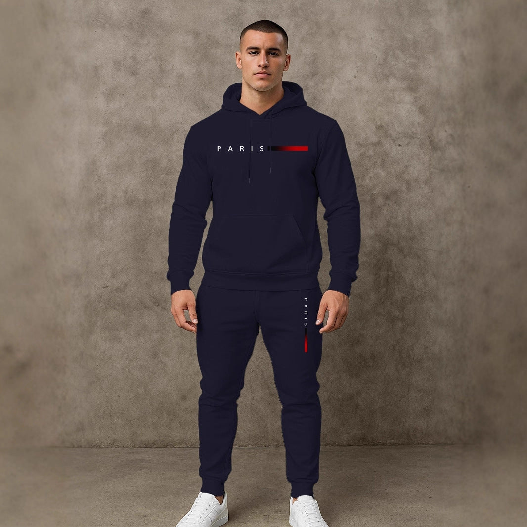 Sportlicher Hoodie Jogginghose Set Herren Training
