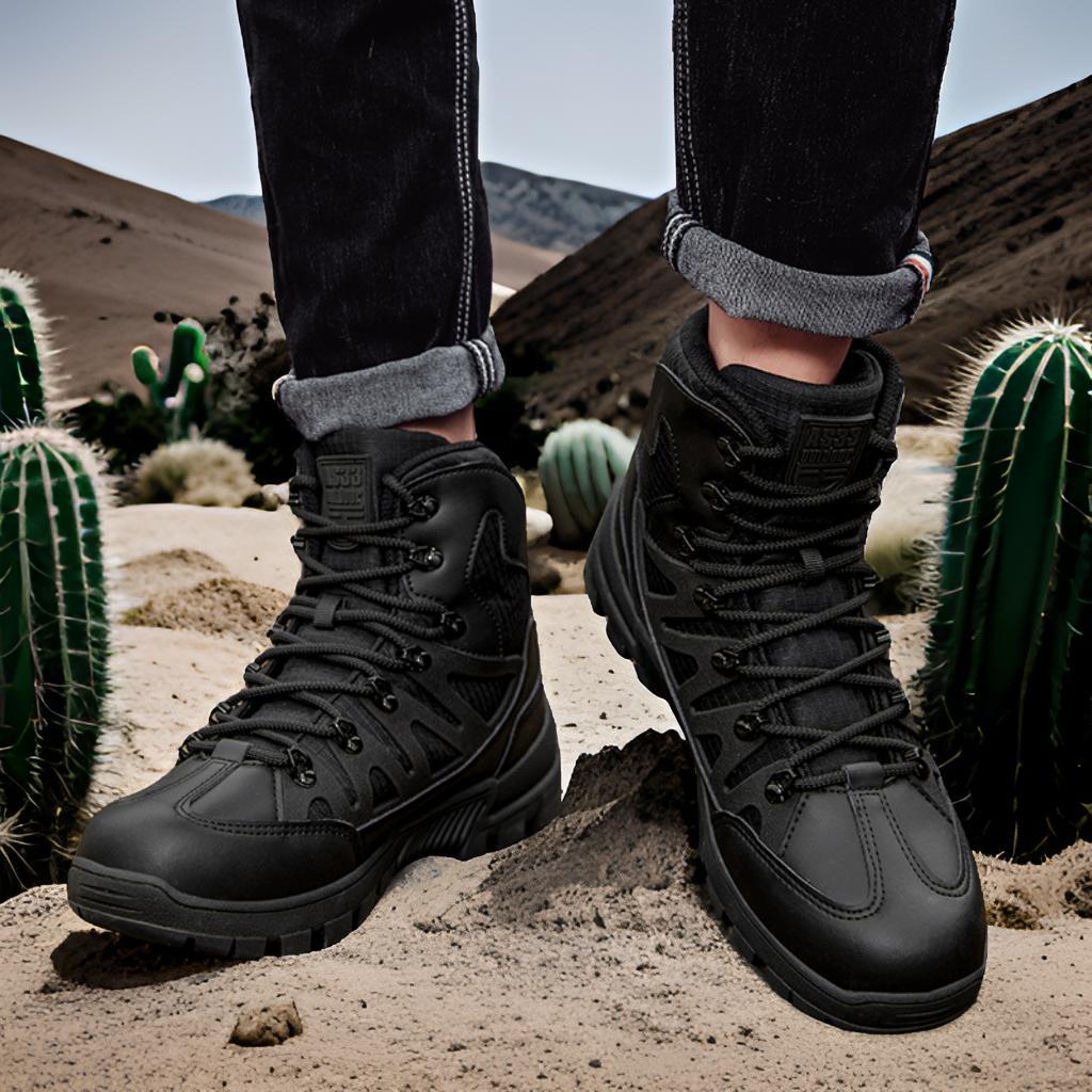 Wanderschuhe Herren robust wasserdicht rutschfest