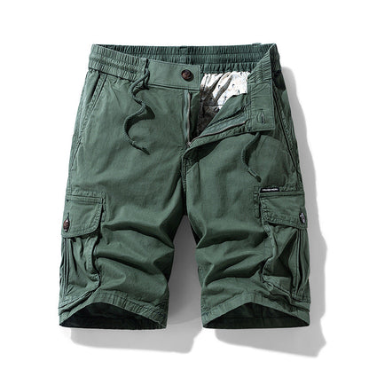 Herren Cargo Shorts Outdoor Bequem Mit Vielen Taschen Elastisch
