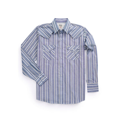 Herren Westernhemd Modern Cowboyshemd Grau