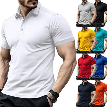 Herren Polo-Shirt atmungsaktiv Modern Schnitt - BerlinGlamour