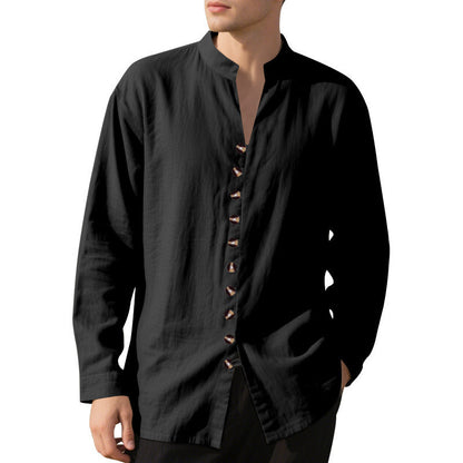Herren Hemd Modern Knopfleiste Slim Fit
