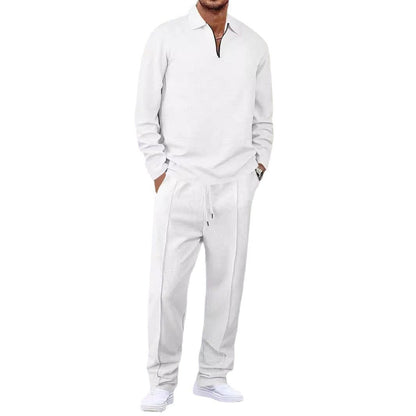 Herren Sport-Set Atmungsaktiv Waffelstoff Elastischer Bund - BerlinGlamour