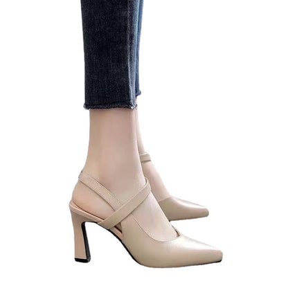 Elegante Damen Slingback Pumps Komfortabel Hochwertig