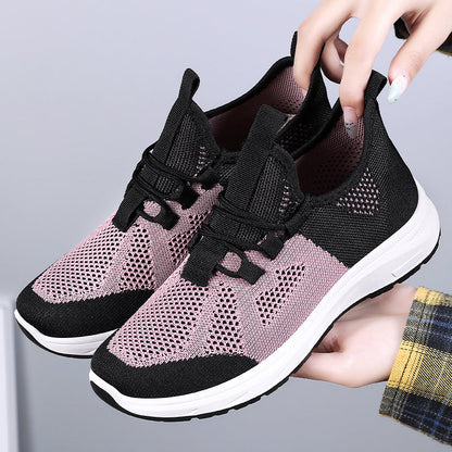 Damen Sportschuhe Atmungsaktiv Elastisch Rutschfest - BerlinGlamour