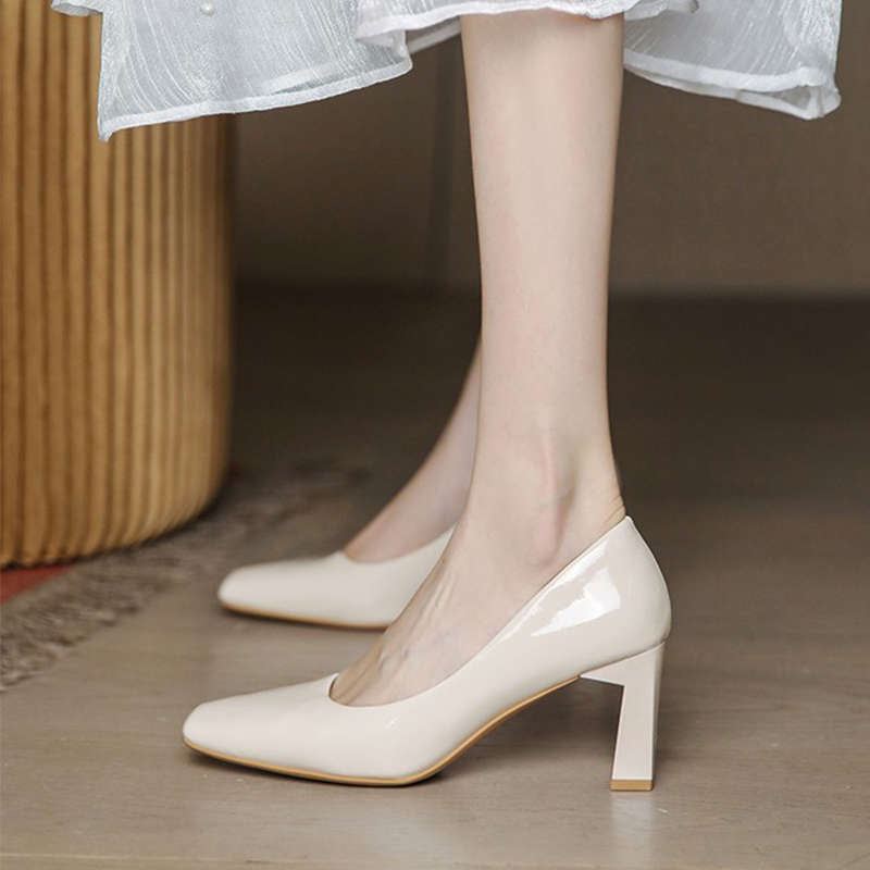 Damen Pumps Hochhackig Elegante Blockabsatz Schuhe - BerlinGlamour