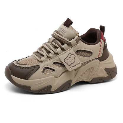 Damen Sneakers Sportlich Atmungsaktiv Komfort Sohle