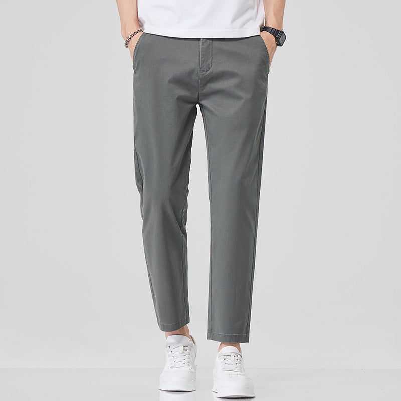 Herrenhose Chinohose Bequem Lässig Mit Seitentaschen
