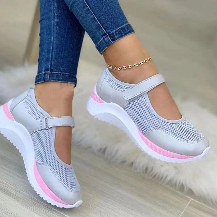 Damen Sport Schuhe Atmungsaktiv Verstellbar