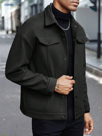Herren Freizeitjacke Lässig Modern Berlin Style